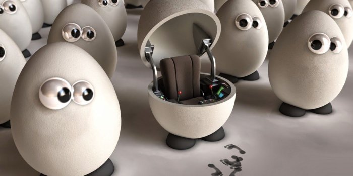 1280x1024 Free Egg Robot wallpaper download