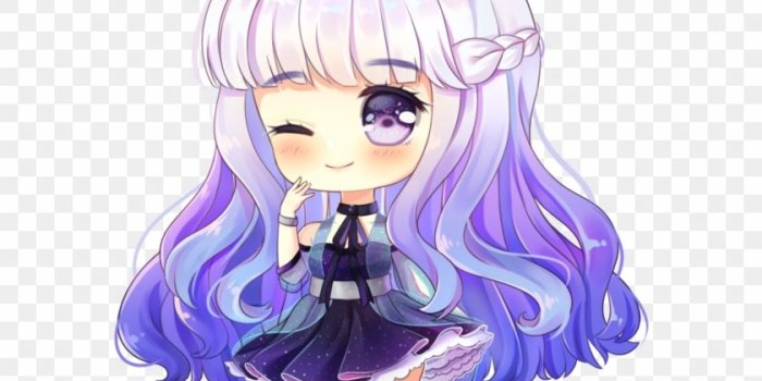 840x952 Anime Girl Chibi Silver Hair | Silver Wallpapers