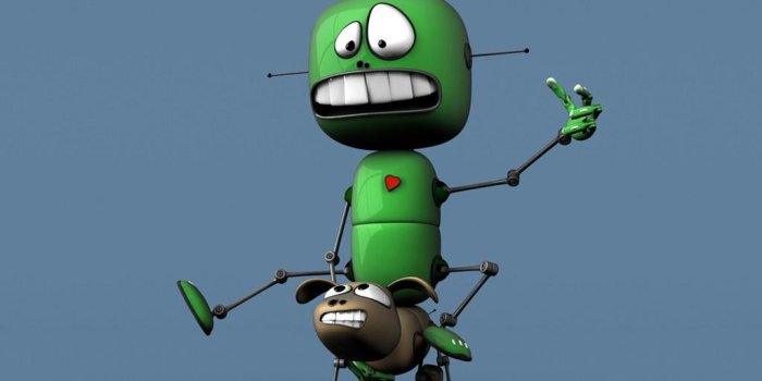 1024x768 Cute Robot Wallpaper Group (47+), Download for free