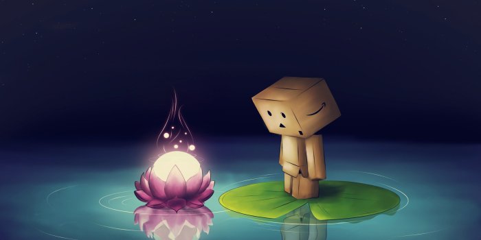 2560x1600 Cute Box Robot Wallpapers