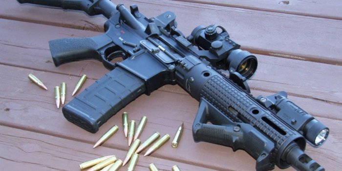 1024x768 300 Blackout ready for supressor with threaded muzzle device. | SBRs