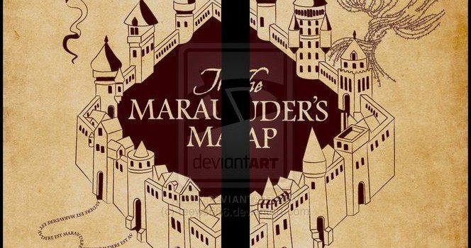 664x1204 My Marauder's Map Cover by ~teews666 on deviantART | Faux Color Arts