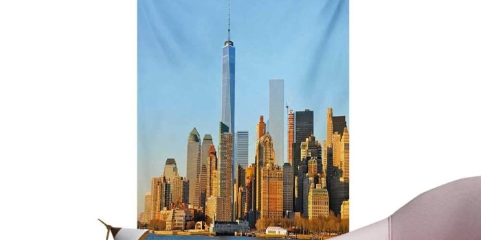 1000x1000 zhaoxuefa Landscape Photographic Wallpaper New York City Skyline USA