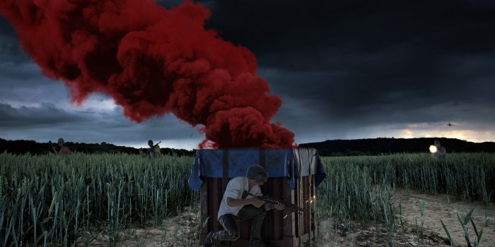 3840x2160 PUBG Air Drop PlayerUnknown's Battlegrounds 4K Wallpaper