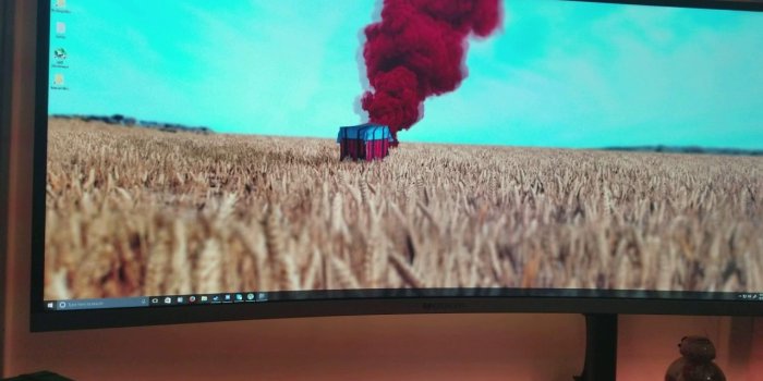 1280x720 PUBG Setup with live wallpapers
