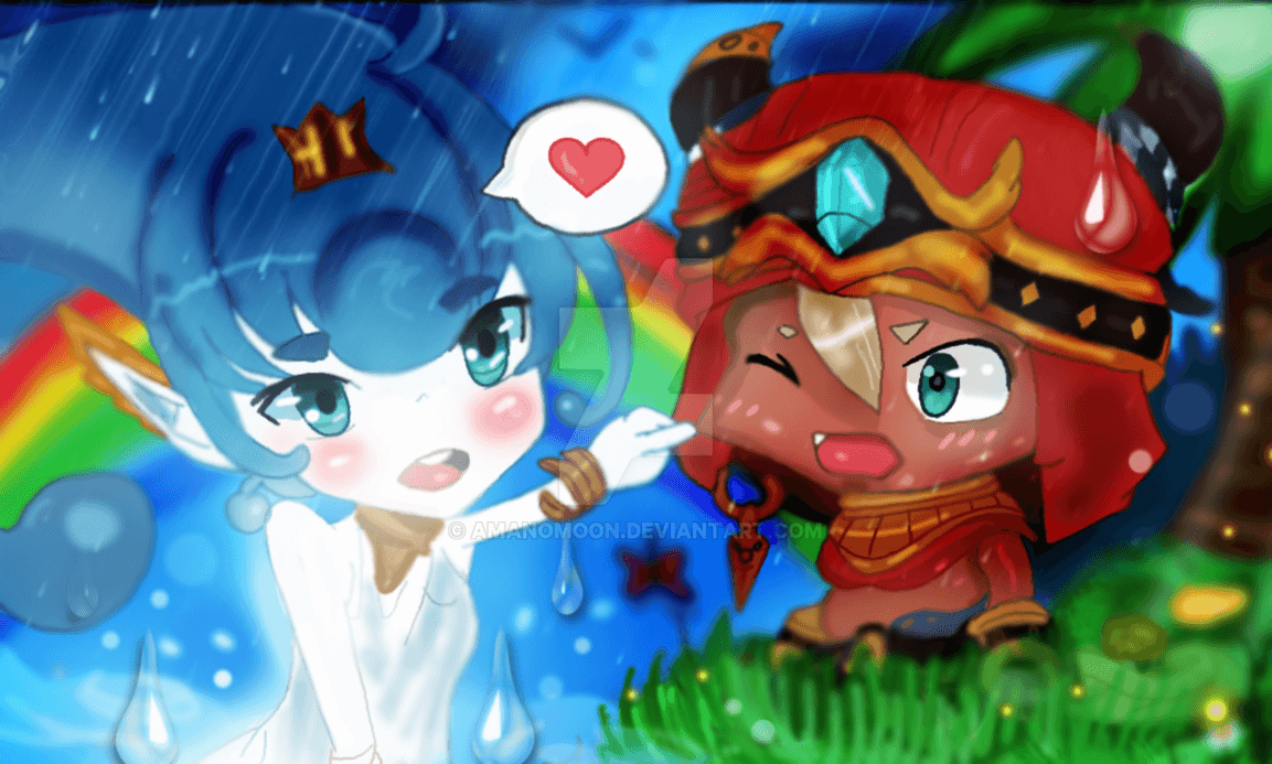 1153x693 Ever Oasis Seedling Isuna - Spirit of the Oasis by Amanomoon on