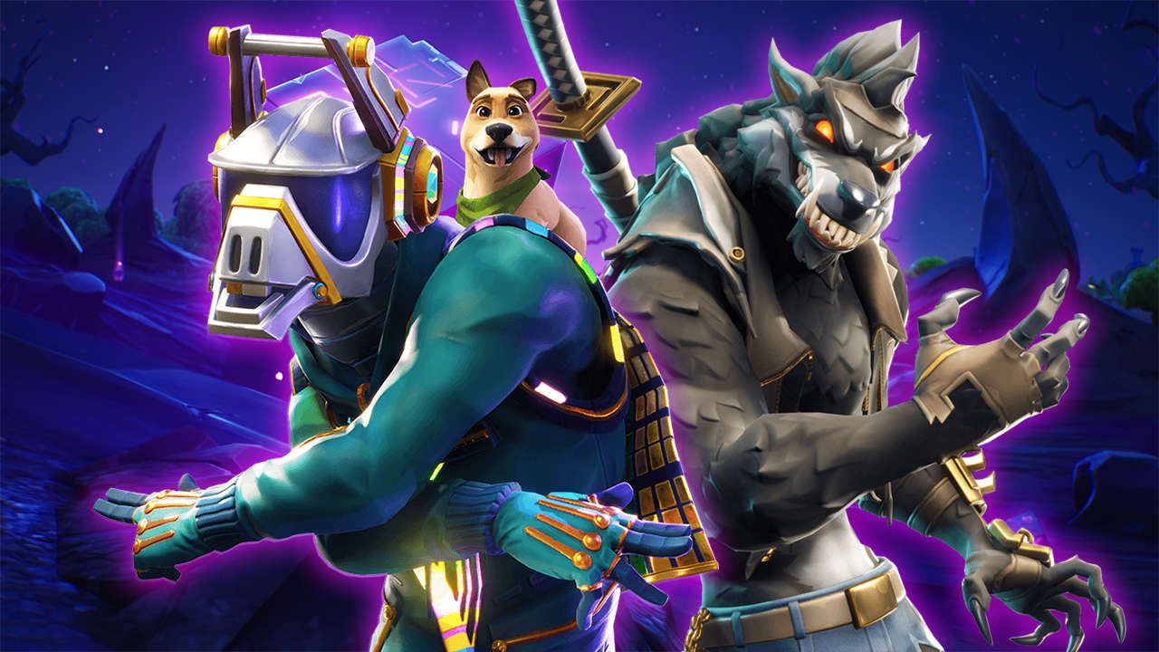 1280x720 The Cool New Skins Of Fortnite Season 6: Dire Werewolf, Calamity, DJ