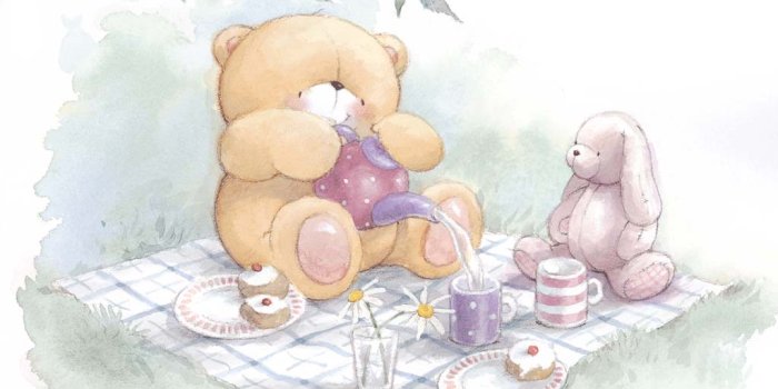 1024x768 Kids-n-fun.com | Wallpaper Forever friends Forever friends