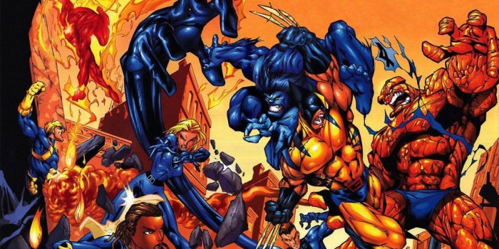 1024x768 HD wallpaper: Comics, Marvel Comics, Baron Zemo, Beast (Marvel