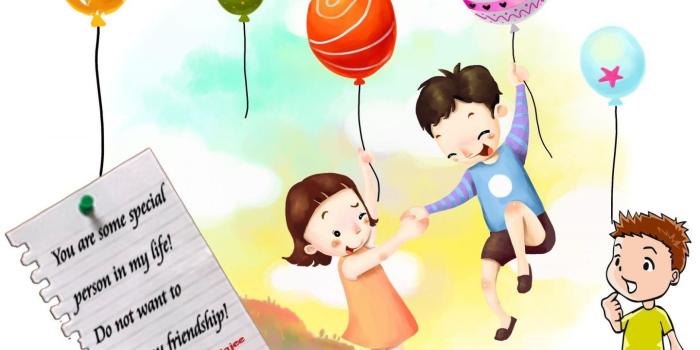 1440x1043 Happy Friendship Day Cartoon Wallpaper - Friendship Day Quotes Anime