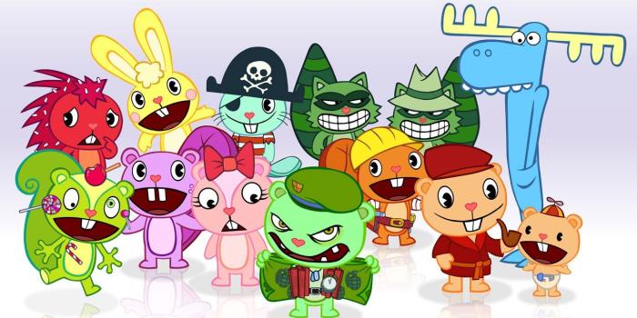 1366x768 Friends Cartoon Wallpapers