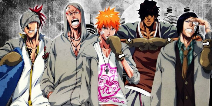 1333x750 Manga, Kisuke Urahara, Orihime Inoue, Cool, Gangster HD Wallpaper