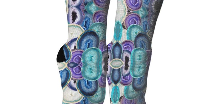 1200x1200 Amazon.com: GJTIKFJ Sliced Geode Specimens in Cool Toned Unicorn