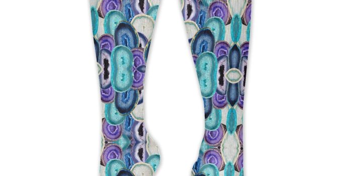 1200x1200 Amazon.com: Fechahao Sliced Geode Specimens in Cool Toned Unicorn