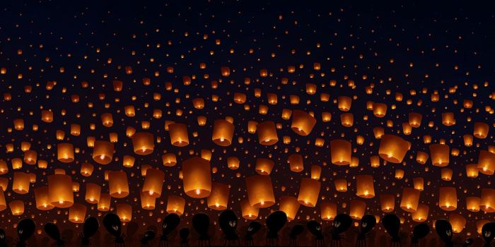 1600x1200 Tangled Floating Lanterns Desktop Wallpaper / Star ULTRA HD Textures