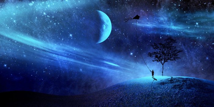 1920x1200 Night Blue Wallpaper 7 - 2560 X 1440