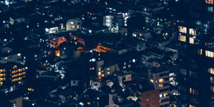 800x1200 Download wallpaper 800x1200 minato, japan, night city, buildings