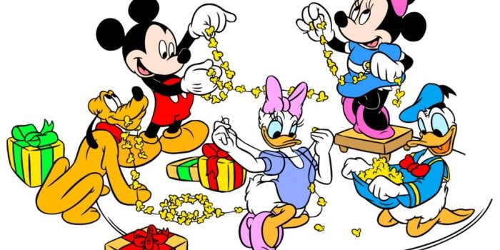1024x768 Wallpaper Mickey Mouse Minnie Pluto Daisy Duck And Donald free image