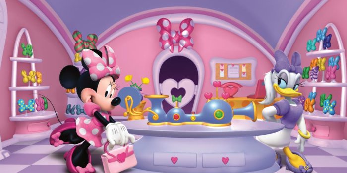 1000x1000 daisy duck - Wallpaper & Border | Wallpaper-inc.com