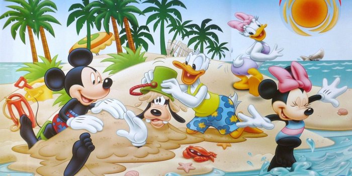 1920x1200 HD wallpaper: Happy Christmas Holidays Mickey And Minnie Mouse