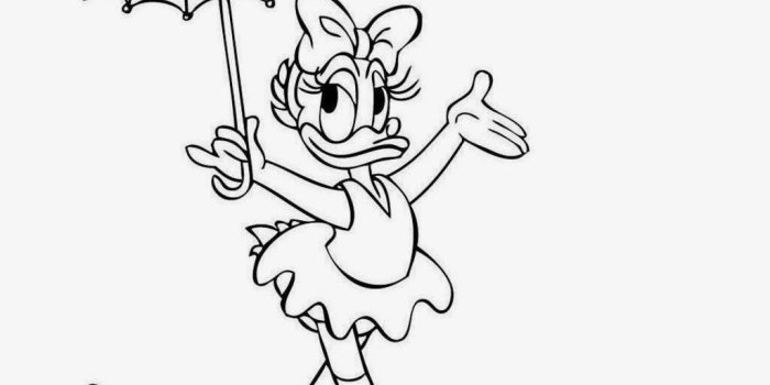 1025x830 Daisy Duck Drawing at GetDrawings.com | Free for personal use Daisy
