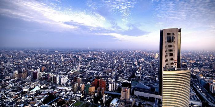 1920x1200 Blue Sky And City #6993096