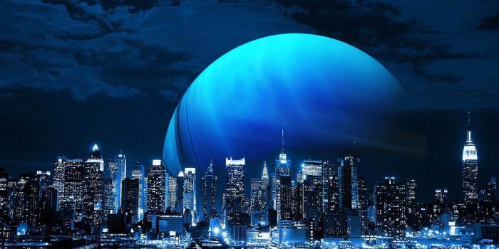 1920x1200 The blue moon HD Wallpapers