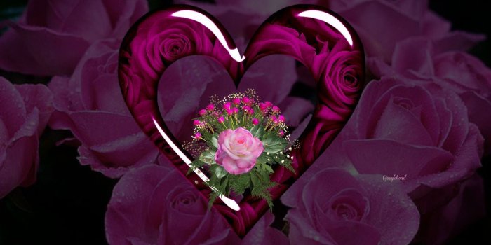 1920x1080 Purple Hearts Wallpaper ·① WallpaperTag