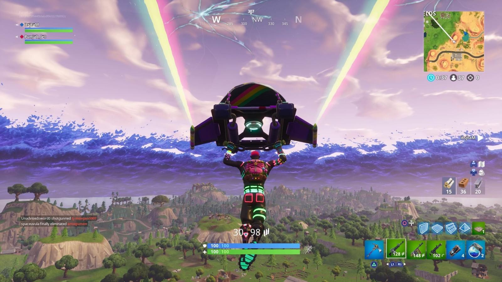 1920x1080 Fortnite Liteshow Skin Launch Pad Widescreen Desktop Wallpaper 1498