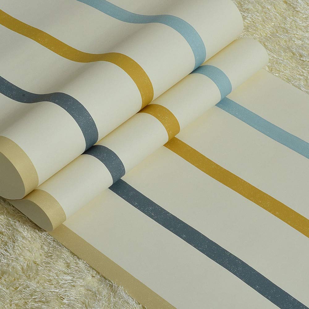 1000x1000 Amazon.com: Tchin Simple Modern Geometric Wallpaper Bedroom Study