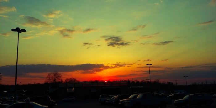 1600x900 Spring Sunset