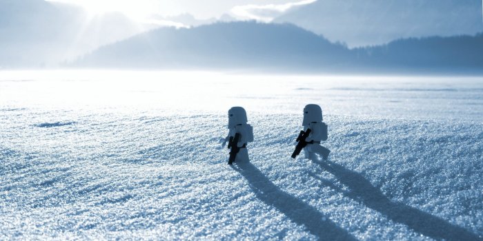 2560x1600 Lego stormtroopers in the snow Wallpaper #8339