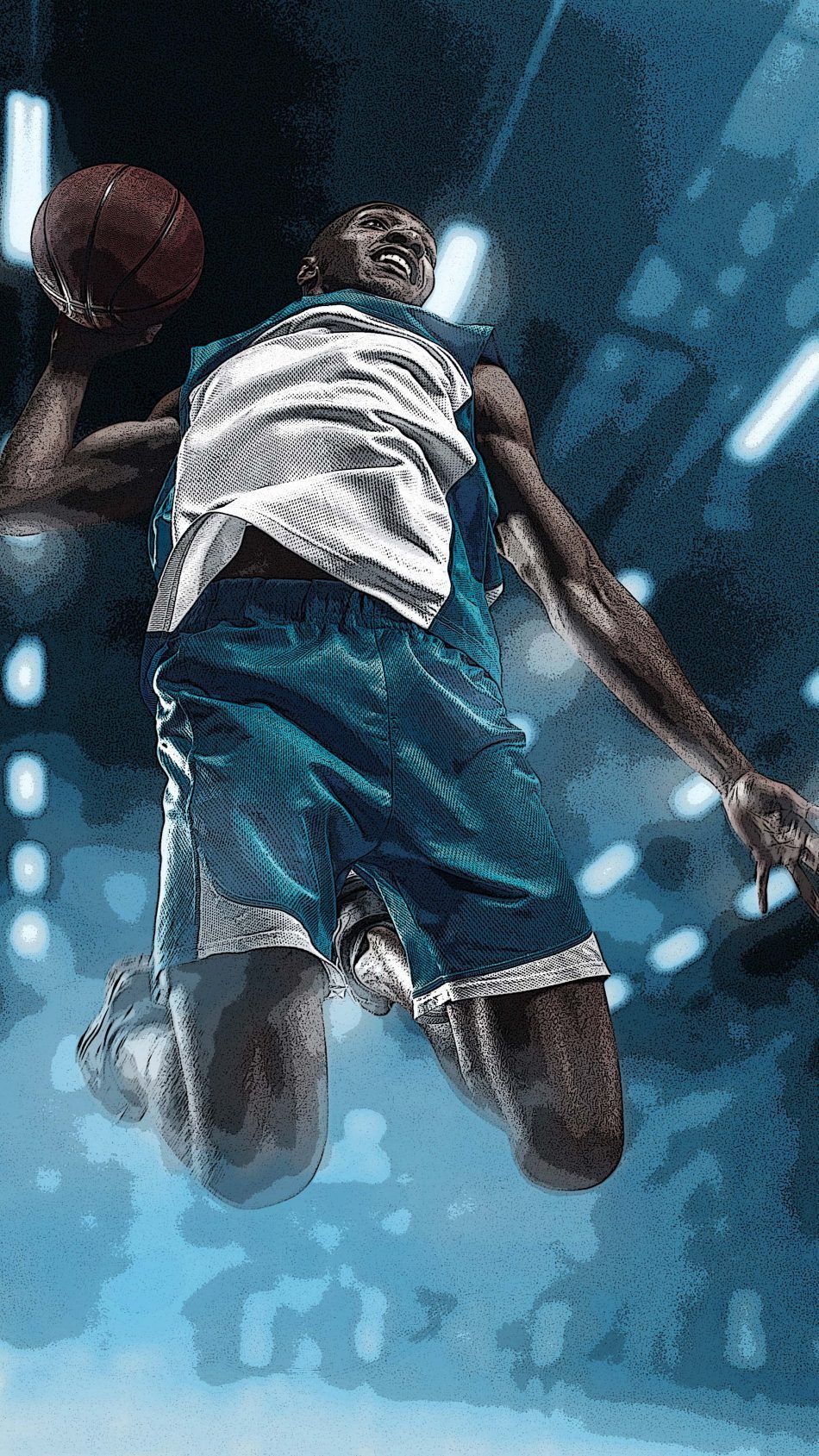 950x1689 Basketball Sports Artwork | Sports Wallpapers | Mobile wallpaper
