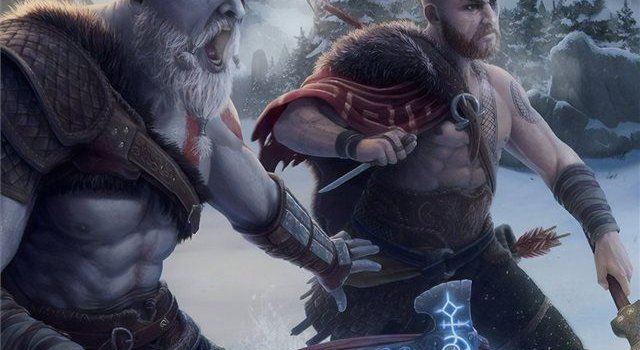 640x1385 god of war 4k artwork iPhone X Wallpapers Free Download