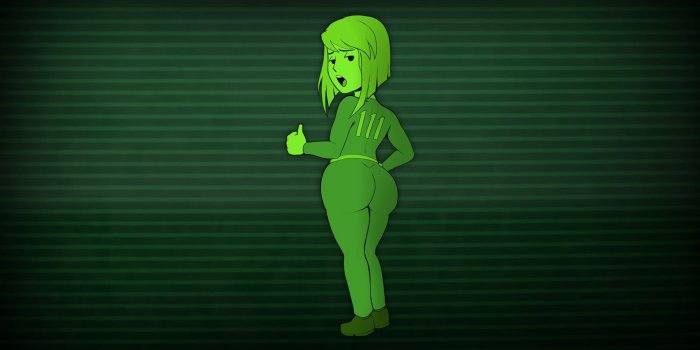 1920x1080 HD wallpaper: Vault 111, Vault Meat, Fallout, Fallout 4, ass