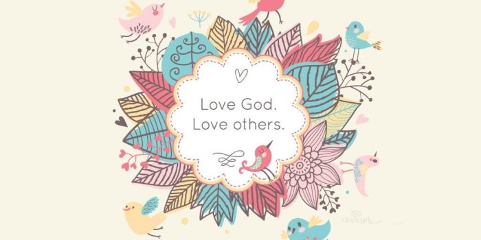 1024x1024 Love God. Love others. Wallpaper - Free Nature Desktop Backgrounds