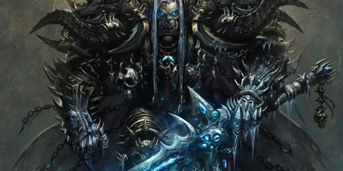 1200x1687 WC3.. more corrupted Arthas.. Arthats+Lich King+Orc+Winged Undead