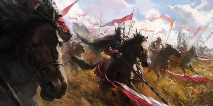 3000x1534 4501610 #Lithuania, #Poland, #Winged Hussars, #horse, #Cavalry