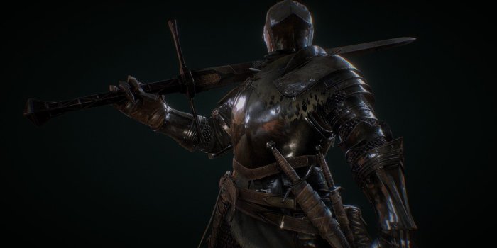 1920x1080 Dark souls 3 - Drifter Knight - 3D model by kiister07 (@kiister07