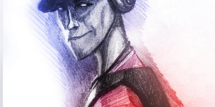 3240x5760 Scout Drawing and Wallpaper Download : tf2