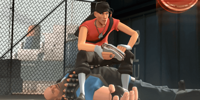 1920x1080 Free download TF2 Meet the Scout Victory Lunch Wallpaper by