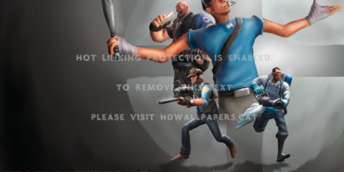 1600x1200 team fortess 2 scout tf1 tf2 heavy fortress