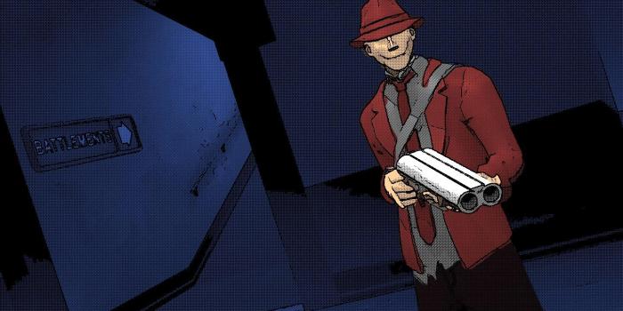 1440x900 Scout poster : tf2