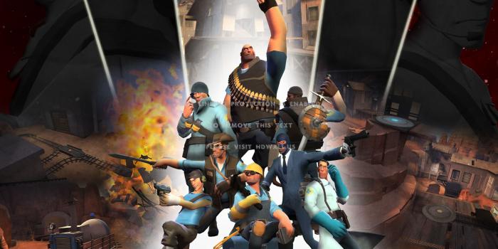 3200x5120 heavy tf2 pyro spy scout medic demoman team