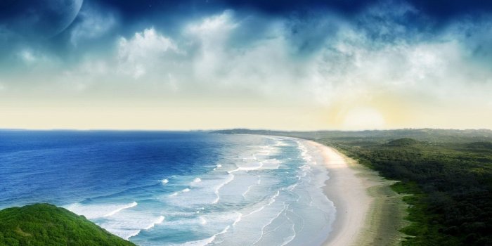 1920x1080 Terra Davis on Places In Nature | Beach wallpaper, Waves