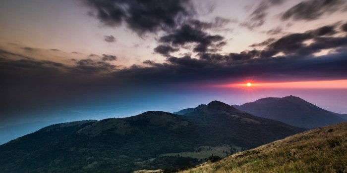 1920x1200 china, Taiwan, National, Park, Mountains, Hills, Grass, Trees, Sky