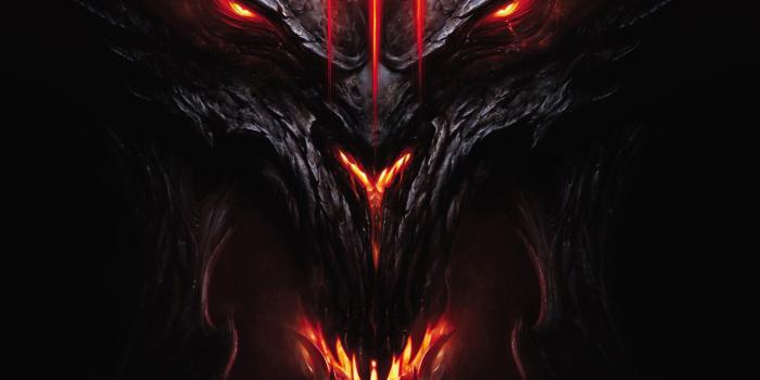 1920x1080 Download 1920x1080 HD Wallpaper diablo 3, logo demon hell evil fire