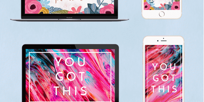 1280x2510 Freebie Friday: Vibrant Wallpapers -