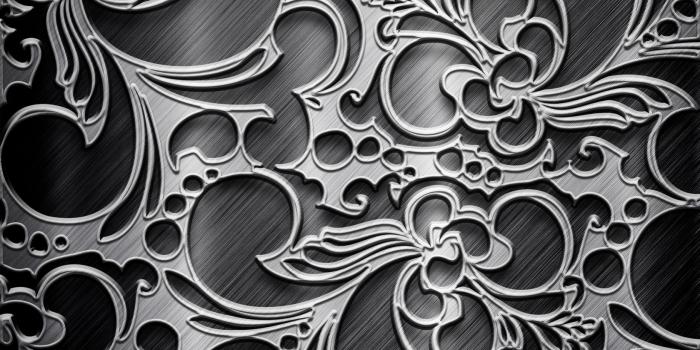 1680x1050 Silver And Black Wallpaper | Zef Jam