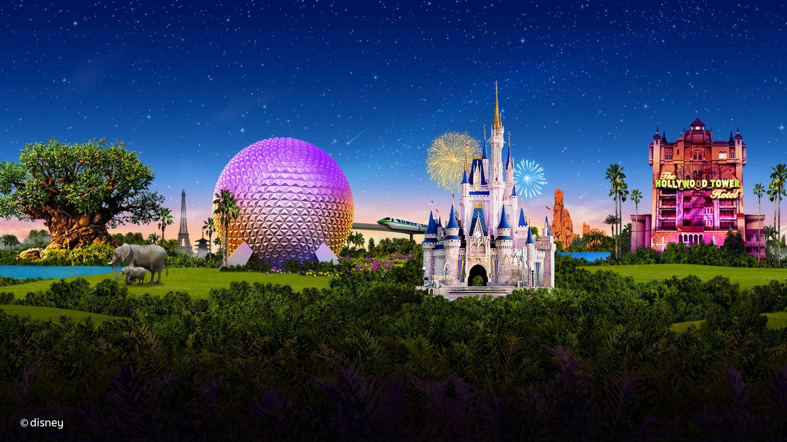 1600x900 Disney Theme Parks 2 - Disney World Free Wallpaper & Backgrounds